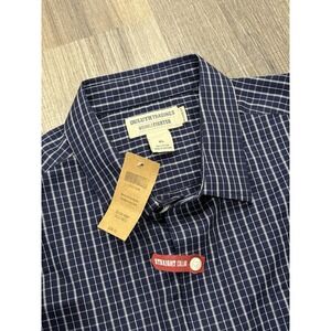 NWT Men's XL Duluth Tradings Company Long Sleeve Wrinkle Fighter Plaid Shirt